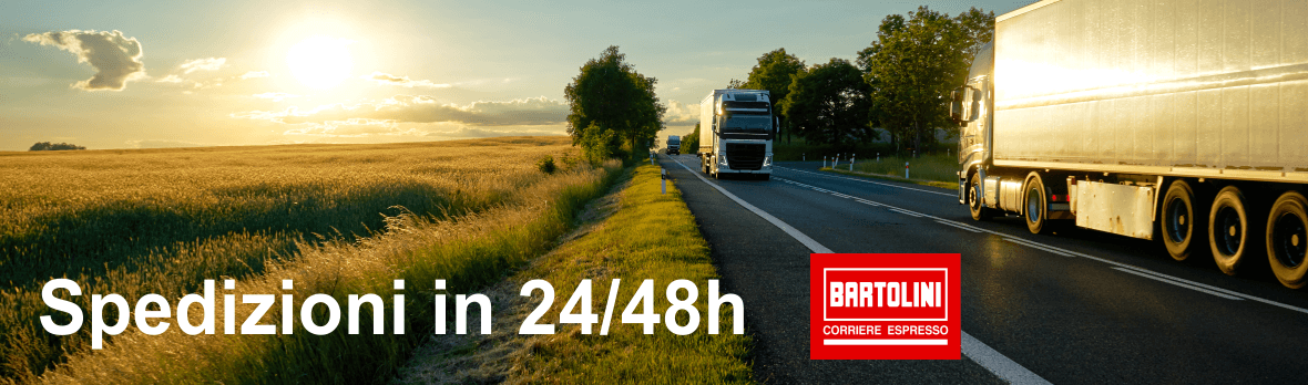 Spedizioni in 24/48h
